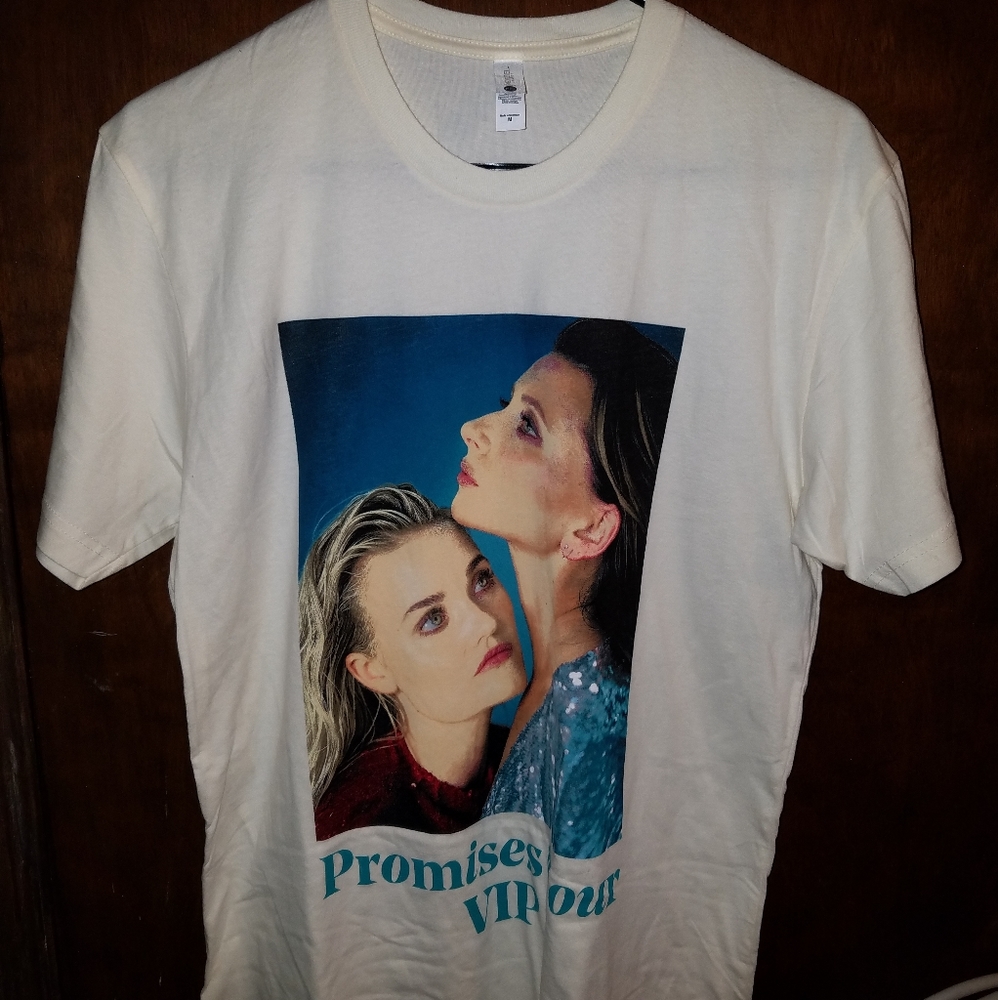Super rare Aly & Aj Promises Tour VIP T Shirt sz L, XXL